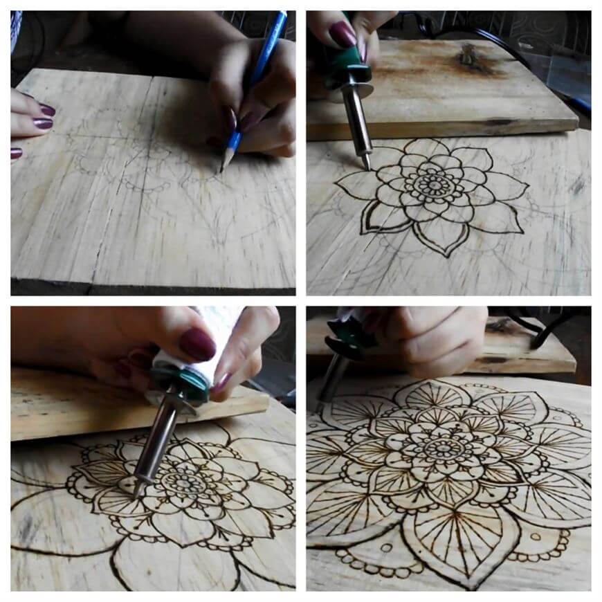 ¿Cómo se empieza una mandala?