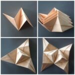 ¿Qué tamaño tiene el papel origami?