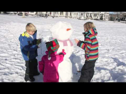 Como hacer un muñeco de nieve