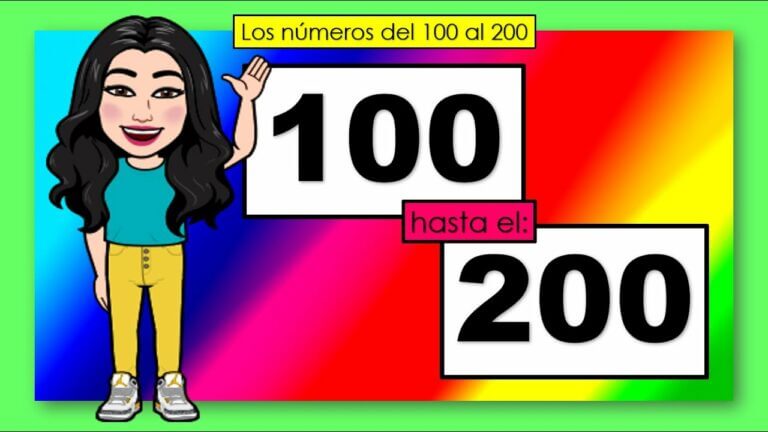 Descubre cómo enseñar los números del 100 al 200 en español a tus hijos en casa